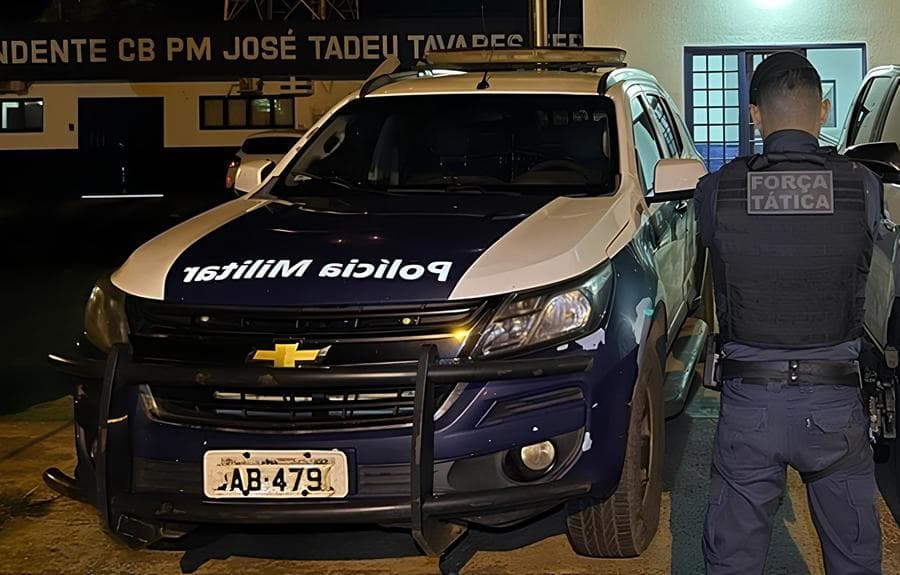Poucas horas após o crime, Força Tática prende autor de assalto em Sidrolândia