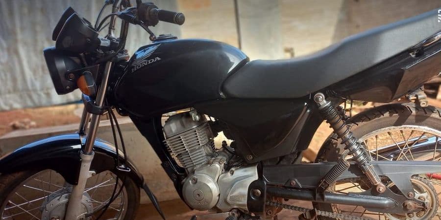 Enquanto proprietário pescava, ladrão furta moto em ponte de Sidrolândia