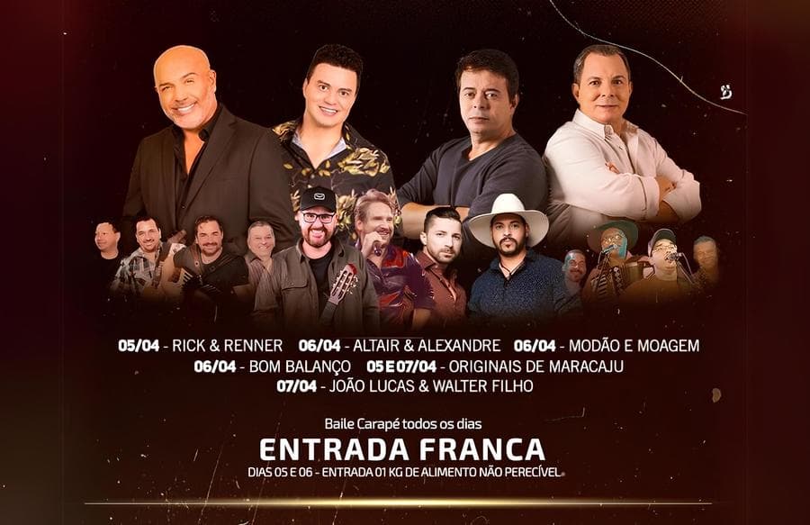 Encontro estadual de laço com vários shows movimenta Maracaju de 04 a 07 de abril