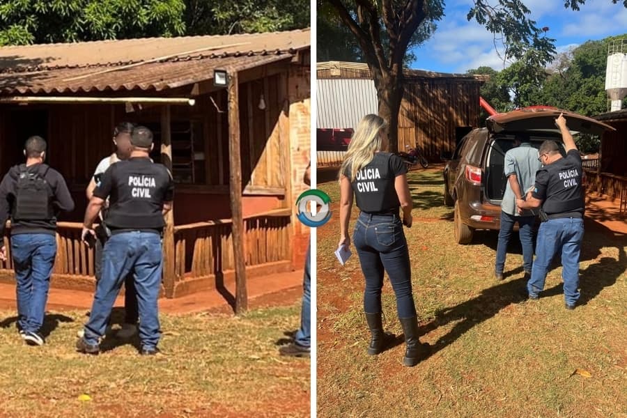 Foragido da Justiça, homem acusado de cometer homicídio em Sidrolândia é capturado pela Polícia Civil
