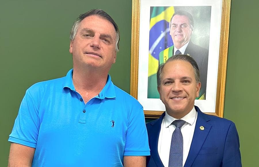 Eleições 2024: Coronel David se reúne com Bolsonaro para traçar estratégia de fortalecimento da direita em MS