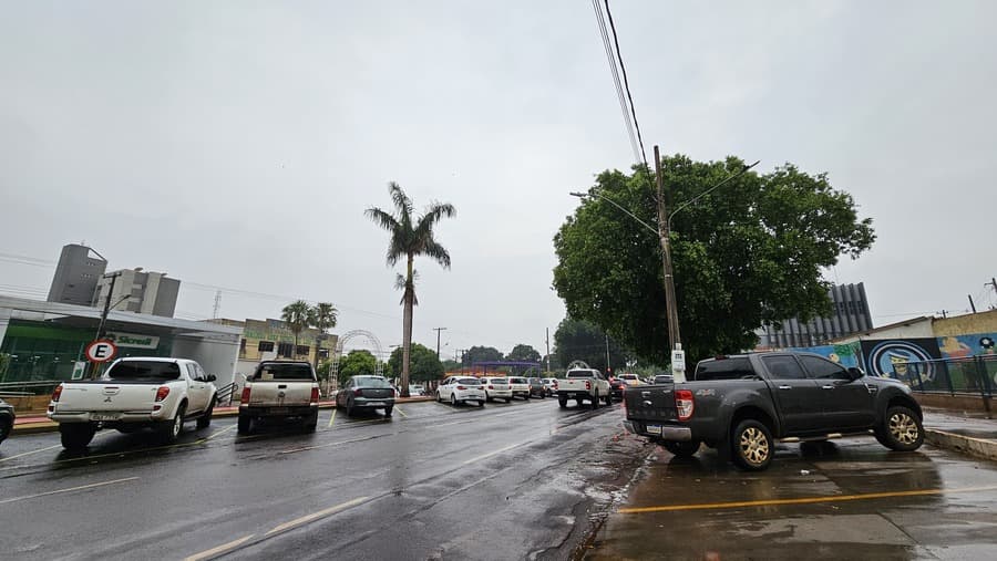 Inmet alerta risco de fortes chuvas e temporal nesta sexta-feira em Maracaju e Sidrolândia