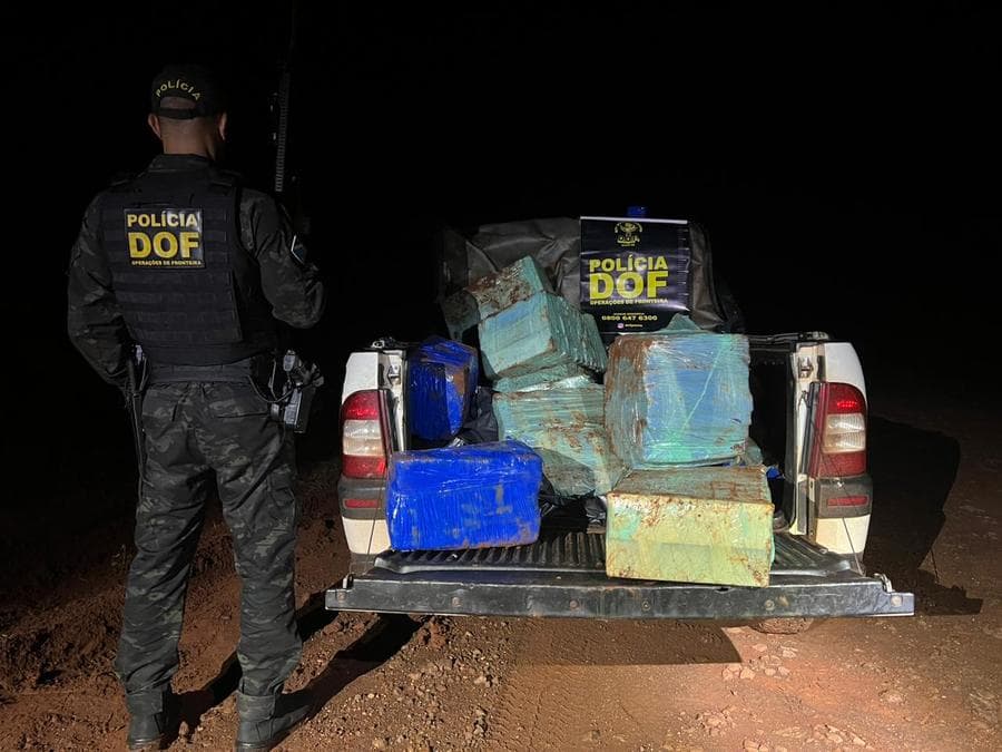 Policiais do DOF apreende mais de 500 Kg de maconha em Maracaju