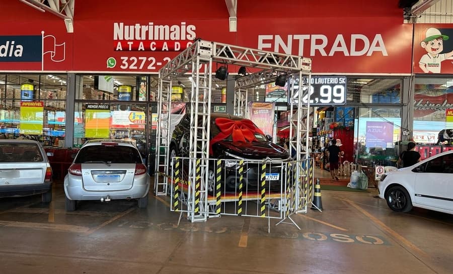 Últimos dias: Sorteio do Citroën C3 zero km será no dia 11 de janeiro com promoções e muita festa no Nutrimais Atacado