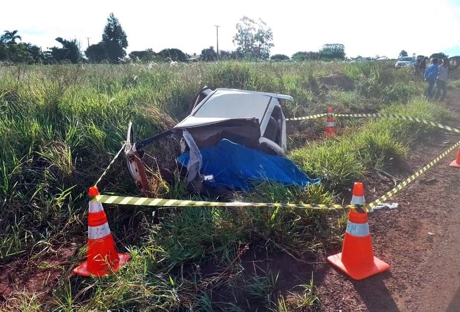 Idoso de 70 anos morre ao colidir com o veículo em Carreta Bitrem na MS-258