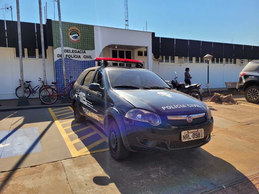 Ladrão furta escada avaliada em R$ 1,2 mil em obra no Centro de Sidrolândia