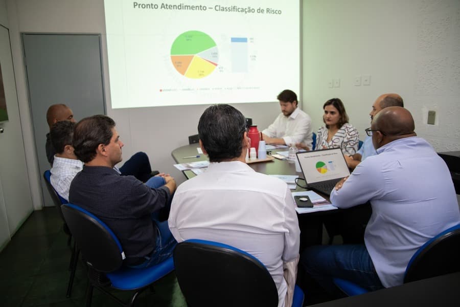 Em reunião, direção do Hospital Soriano Corrêa faz prestação de contas a Prefeitura