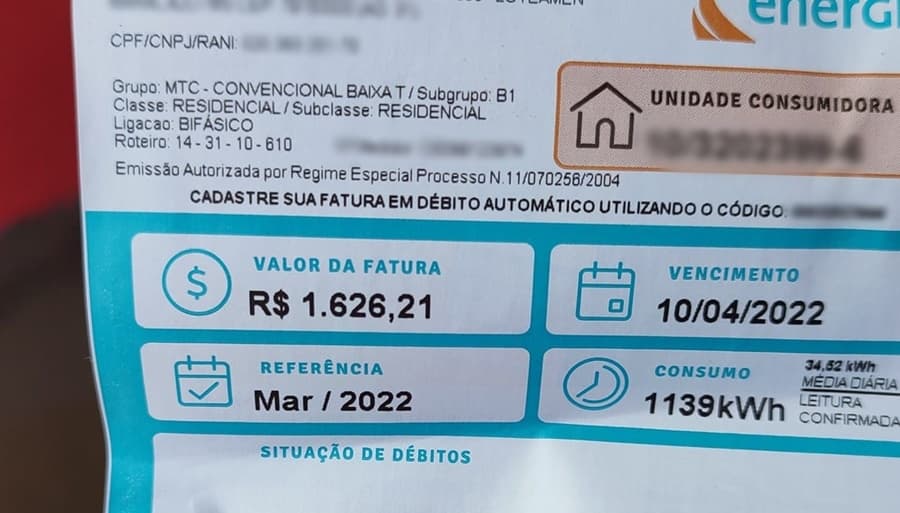 Consumidores se surpreendem com aumento de até 300% nas tarifas de energia