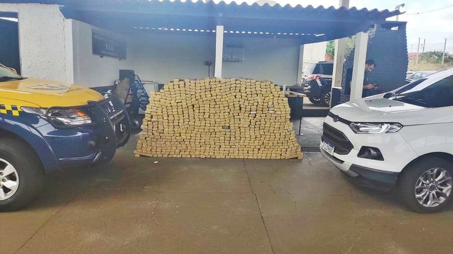 PMR apreende carga de maconha avaliada em R$ 1,2 milhão na MS 164 em Maracaju