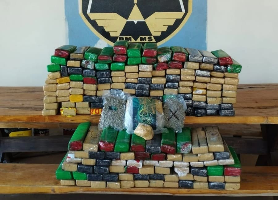 Em Maracaju, jovem de 22 anos é preso com carga de drogas avaliada em R$ 470 mil