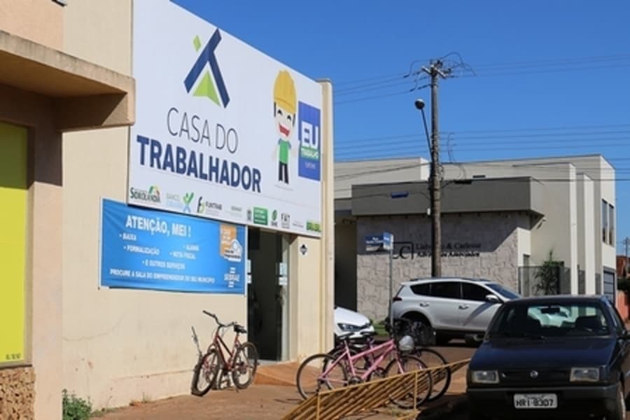 Casa do Trabalhador de Sidrolândia disponibiliza novas vagas de emprego