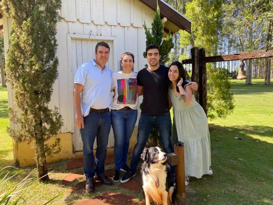 Eduardo Riedel conta sua história e ressalta importância da família em sua vida