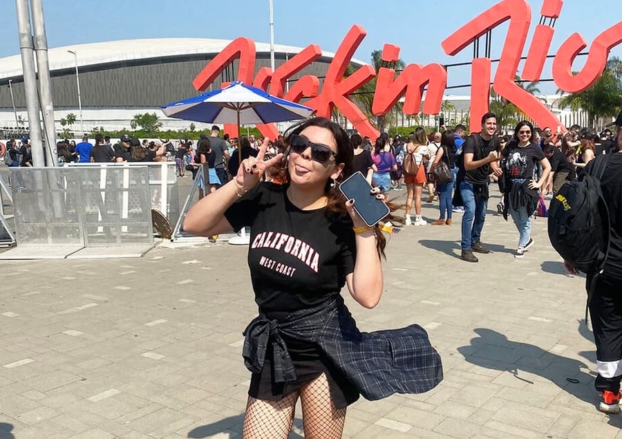 Jovem de Sidrolândia conta como foi experiência de participar do Rock In Rio