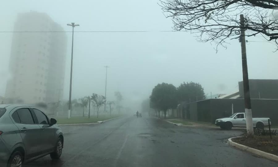 Semana será chuvosa e com fortes rajadas de ventos em todo o estado