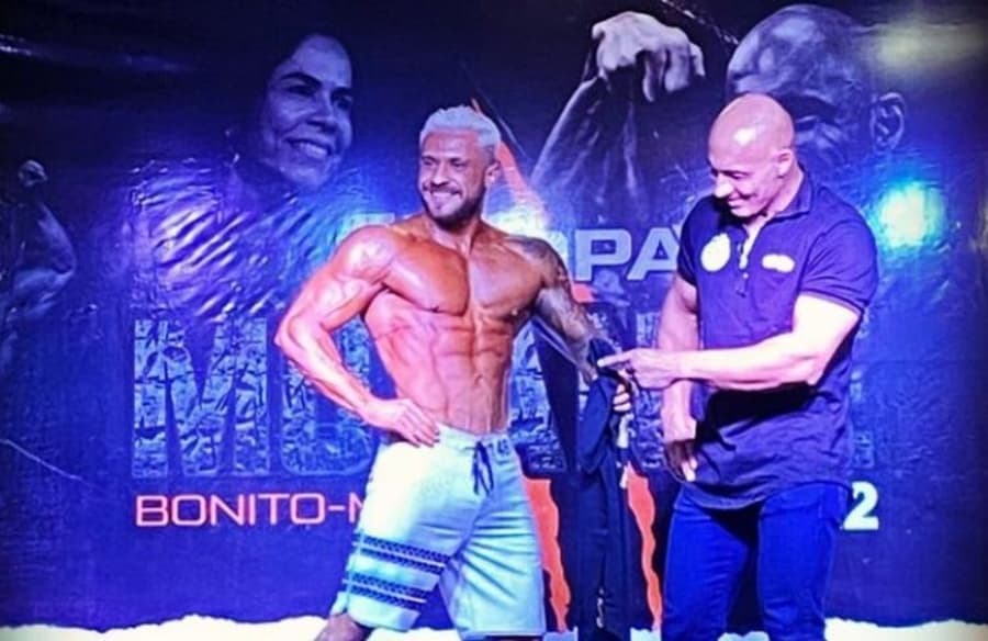 Com história de superação, atleta de Maracaju conquista mais um título de fisiculturismo