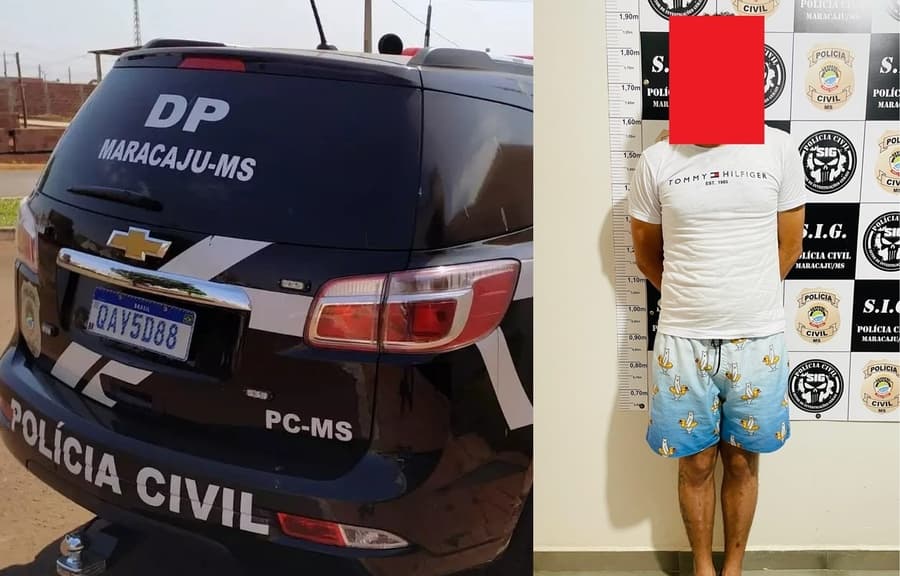 Polícia Civil prende em flagrante estelionatário acusado de praticar golpes em Maracaju