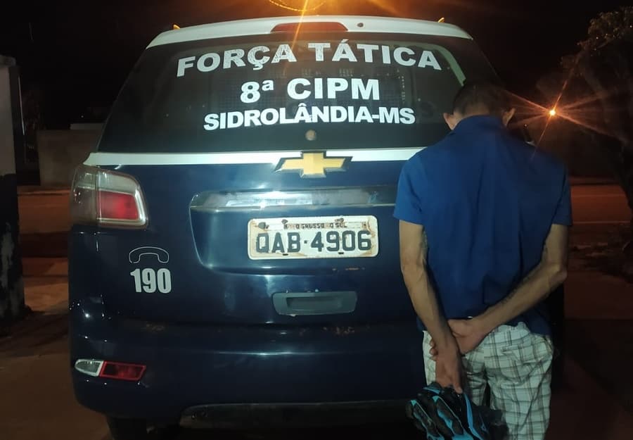 Acusado de vários furtos na cidade é preso após tentar invadir mercado no Sol Nascente