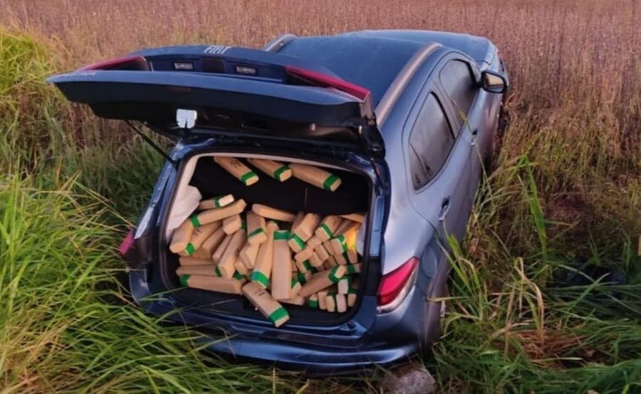 Polícia Militar Rodoviária apreende carga de maconha avaliada em R$ 1 milhão de reais