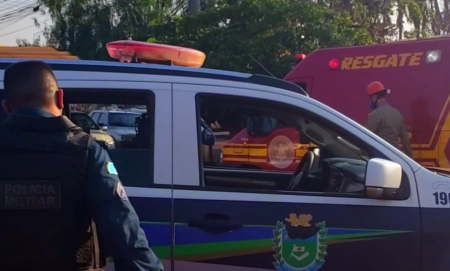 Homem de 39 anos é esfaqueado durante assalto na Praça Central de Sidrolândia