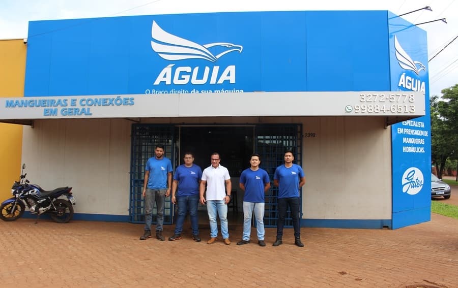 Empresa especializada, Águia Mangueiras se tornou referência em Sidrolândia e região