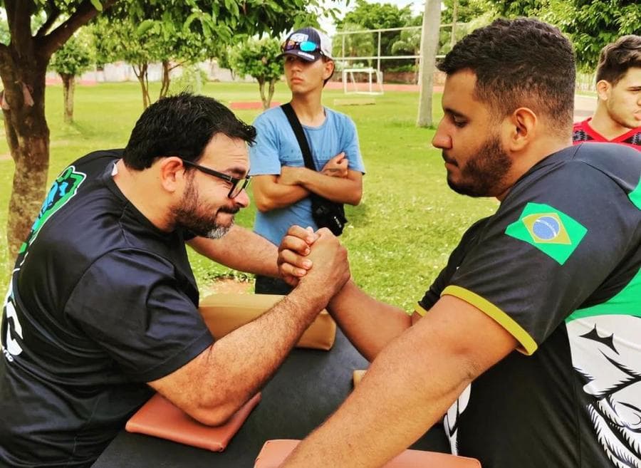 Campeonato de luta de braço será realizado neste sábado em Sidrolândia
