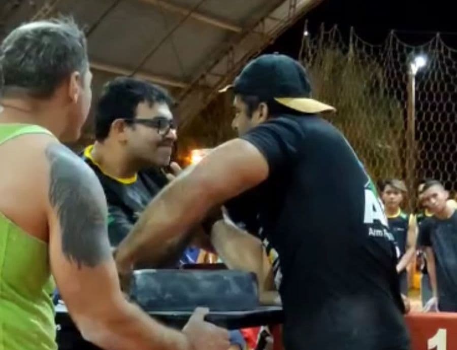 Com grande público, Campeonato de luta de braço em Sidrolândia foi um sucesso