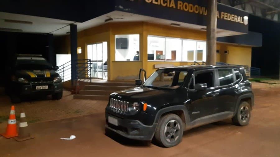 Polícia Rodoviária Federal recupera veículo na BR-060 em Sidrolândia