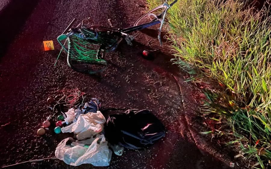 Ciclista morre na BR-060 após ser atropelado e motorista foge sem prestar socorro