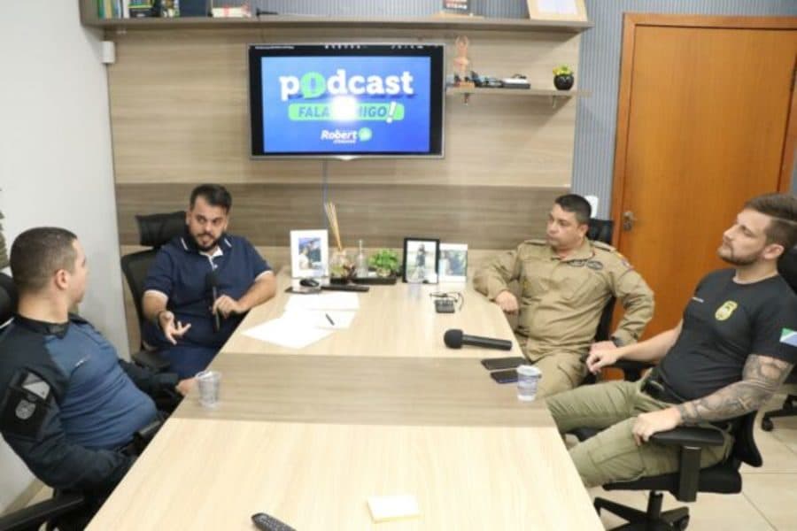 Projeto Segurança nas Escolas é tema de podcast na Câmara de Maracaju