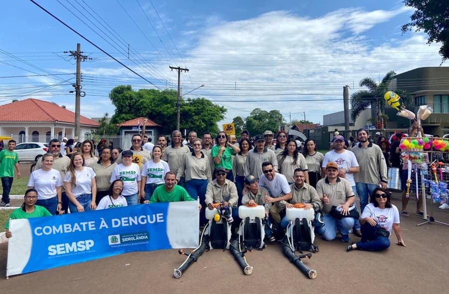 Para conter focos em Sidrolândia, Saúde realiza Dia “D” de combate à dengue