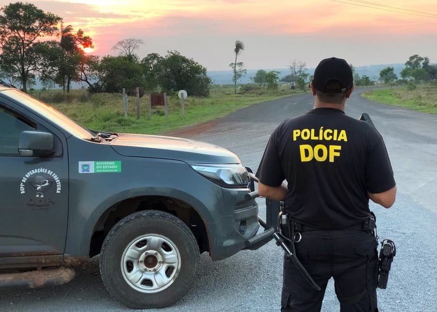 Homem foragido da Justiça foi preso pelo DOF durante a Operação Hórus em Maracaju