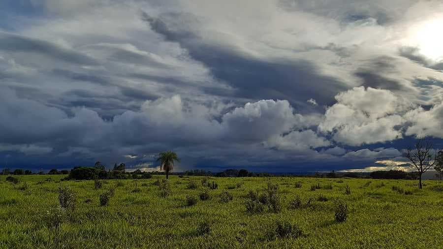 Após ventania de terra, a chuva tão esperada chegou e deve ficar até o final do mês, conforme CEMTEC
