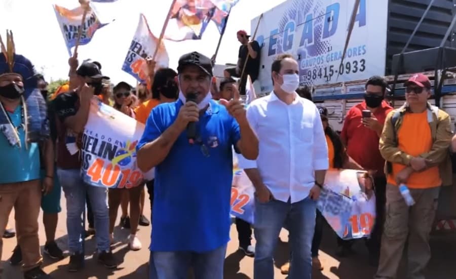 Enquanto opositores se ofendiam em Debate, Daltro fez caminhada e diz estar tranquilo