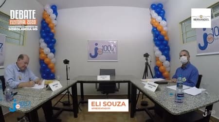 Veja o debate dos candidatos à prefeitura de Sidrolândia ao vivo