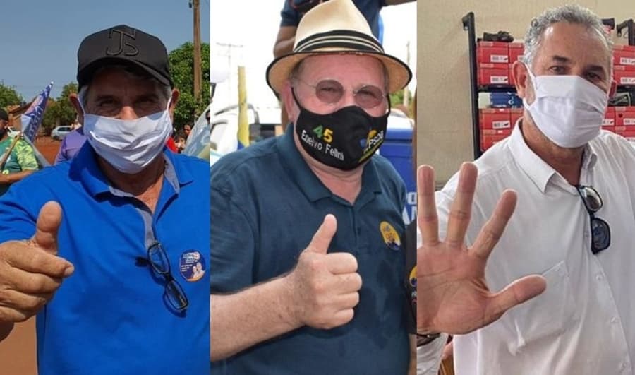 Chegando a hora: Daltro, Enelvo e Moacyr disputam mais de 31 mil votos e o futuro de Sidrolândia