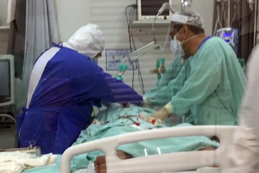 Em Sidrolândia, quatro dos cinco leitos para Covid-19 no Hospital estão ocupados
