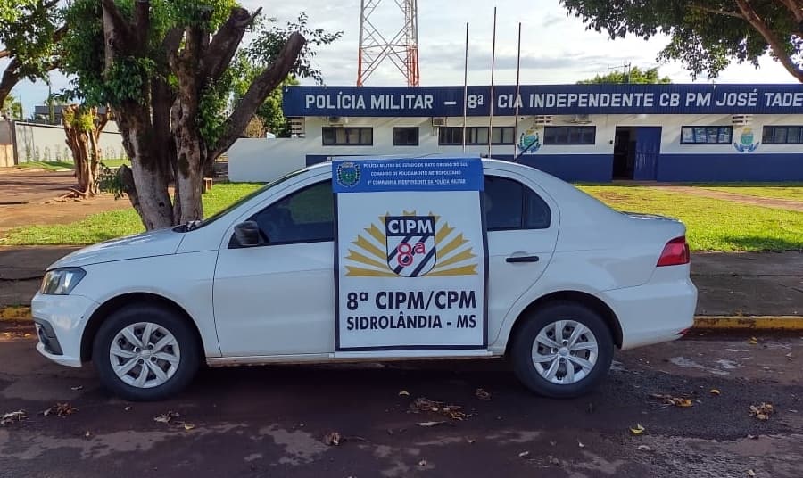PM recupera na BR 060 veículo de aplicativo que estava sendo levado para o Paraguai