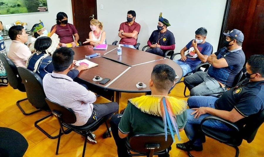Caciques são ouvidos na Prefeitura e apresentam escolha para presidente da Fundação Indígena