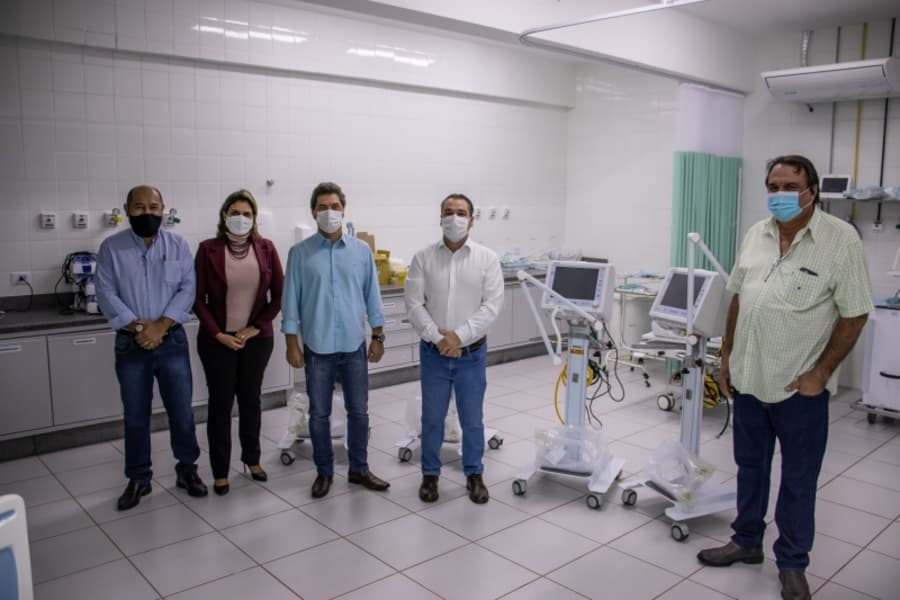 Prefeitura de Maracaju entrega mais quatro respiradores para o Hospital Soriano Corrêa
