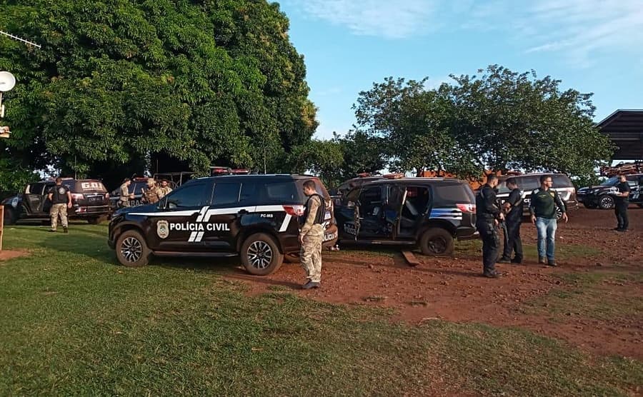 Acusado de matar professora escapa de operação com apoio do GARRAS e GOI em fazenda
