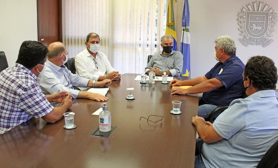 Em reunião, Governador confirma socorro financeiro ao Hospital de Sidrolândia