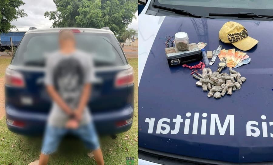 Ao recuperar bicicleta furtada, PM encontra e fecha “boca de fumo” em Sidrolândia