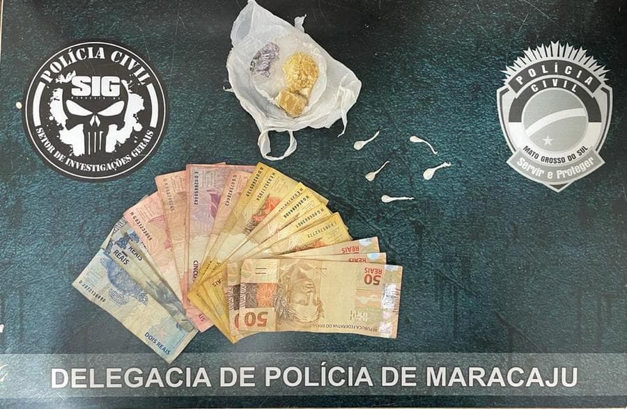Polícia Civil fecha boca de fumo na Vila Adrien em Maracaju