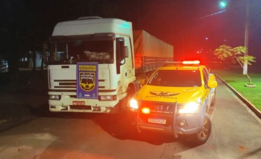 Polícia Militar Rodoviária recupera carreta roubada em menos de 24h