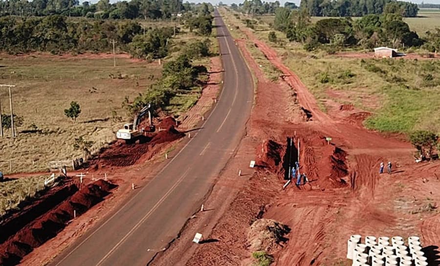 Governo do Estado inicia obra de recapeamento da MS-162 entre Sidrolândia e Maracaju
