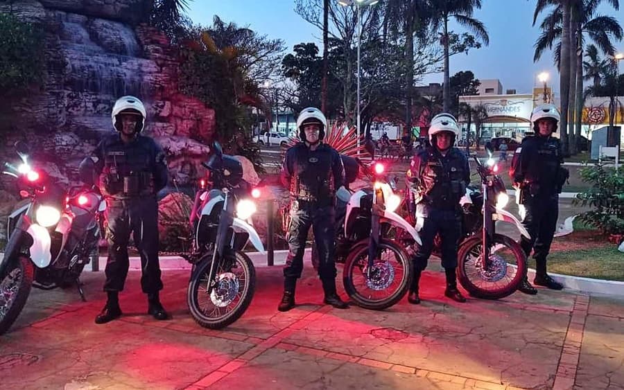 Polícia Militar intensifica ações de motopatrulhamento em Sidrolândia