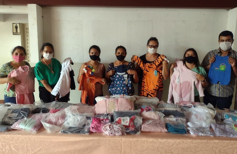Sedetur firma parceria e Assistência Social recebe doação de roupas infantis da Tip Top