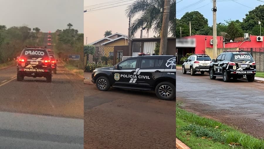 Dracco cumpre mandados de prisão e apura desvio de R$ 23 milhões na gestão de Maurílio Azambuja