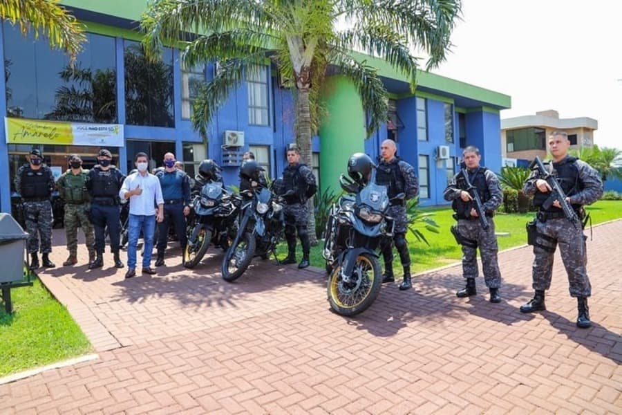 Prefeito assina convênio e certifica reforço do BOPE e do Choque em Maracaju