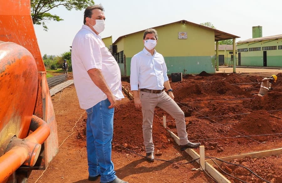 Prefeitura começa obra de reforma e ampliação da Escola Agrícola de Maracaju